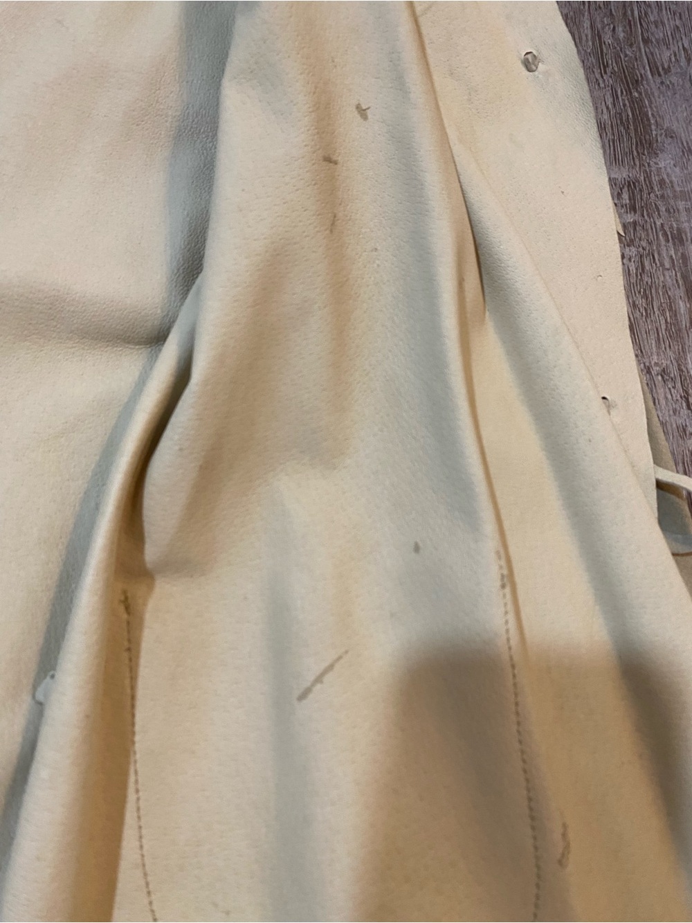 True Grit Fringe Leather Western Native Jacket Leather Tie Closure Women's XL - Picture 8 of 16